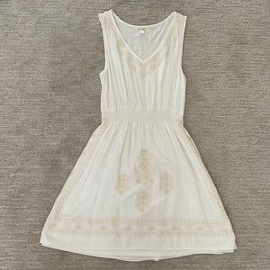 Francesca’s- Cream Dress